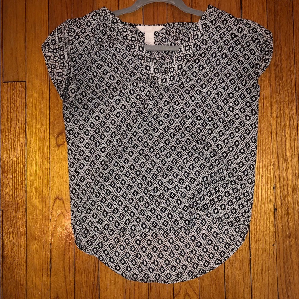Short sleeve blouse